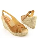 MICHAEL KORS Buddha Brown New Platforms Shoes Womens 8