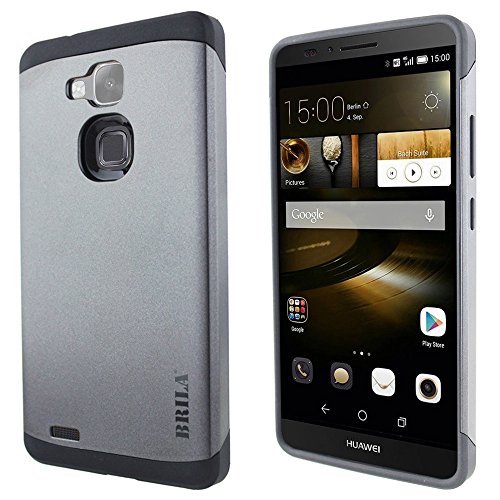 Huawei mate 7 case, brila® dual layer case for huawei …