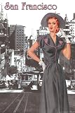 Art Poster, San Francisco Walking Dress II - 18.75 x 27.5