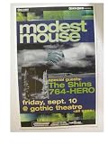Modest Mouse The Shins Handbill Poster The Gothic Theater