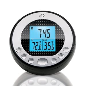 Discovery Expedition Alarm Clock, Time and Temperature Projection with Nature Sounds