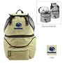 Pennsylvania State Embroidered Zuma Picnic Backpack Beige