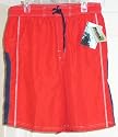 Men's Mad Iguana Sportswear Swimming Trunks (S5-811, size XL, color: Red)
