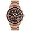 Triumph Motorcycles Men's 3048-44 Chronograph Rose Gold Tone Stainless Steel Watch