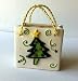 3.5 Ceramic Holiday Christmas Winter Candy Bag