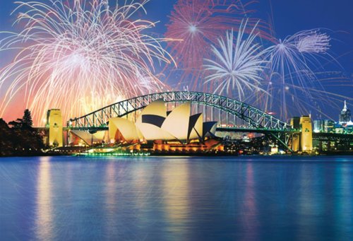 Childrens Toyshop  Toys : Ravensburger Jigsaw Puzzle - Sydney by Night - 3000 pieces