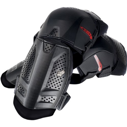 Fox leg protector Launch Shorty Knee Guard black