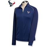 Cutter & Buck Houston Texans Women's DryTec Edge Full Zip Jacket Medium