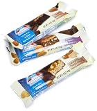 Atkins Advantage Caramel Bars, Variety Pack (Chocolate Peanut Nougat, Double Chocolate Crunch & Fudge Brownie), 1.6-Ounce Bars (Pack of 30)