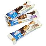 Atkins Advantage Caramel Bars, Variety Pack (Chocolate Peanut Nougat, Double Chocolate Crunch & Fudge Brownie), 1.6-Ounce Bars (Pack of 30)