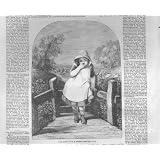 Weigall の芸術の骨董品の印刷物 1859 による悪賢いブーツ
