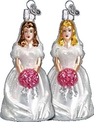 Old World Christmas Bride Ornament - Your choice - One ornament