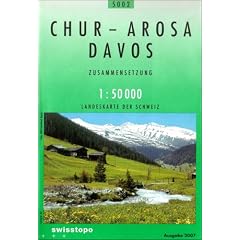 Swisstopo 1 : 50 000 Chur - Arosa - Davos: Zusammensetzung (National Map Composite)