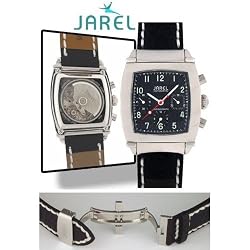 JAREL Men's Stainless Steel Automatic Chronograph Watch. Model: JL1099-A