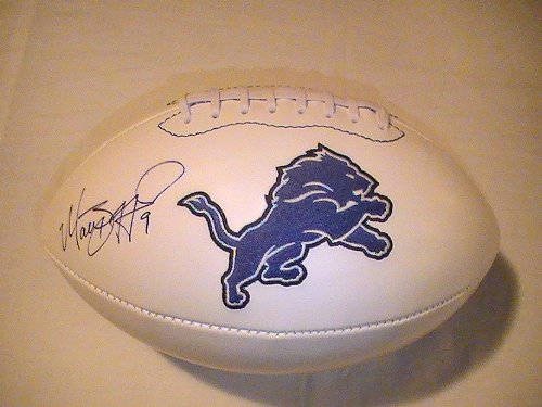 MATTHEW STAFFORD SIGNED AUTOGRAPHED FOOTBALL DETROIT LIONS COA + HOLOGRAM