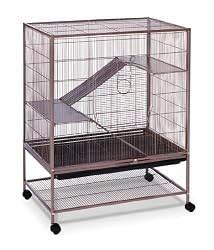Prevue Pet Products Rat and Chinchilla Cage 495 Earthtone Dusted Rose, 31-Inch by 20-1/2-Inch by 40-Inch