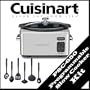 Cuisinart PSC-650 Programmable Slow Cooker With Heat Resistant Non-Stick 6-piece Kitchen Kit
