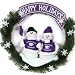 Kansas State Wildcats 22 Snowman Christmas Wreath - NCAA College Athletics