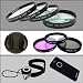 Professional Filter Kit and Wireless Remote Control (RC-5 Replacement) For Canon Digital Rebel T1i, T2i, XSi Cameras with 18-55mm Lens