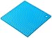 SiliconeZone Grid Pot Holder, Translucent Blue