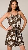 Rachel Pally Chocolate Braided Halter Dress