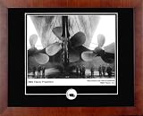 Century Collection Titanic Propellers Autographed Framed Photograph with Coal Relic