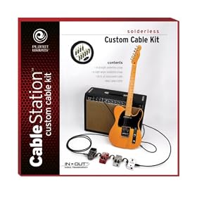 Planet Waves Solderless Custom 50ft Cable Kit with 10 Plugs