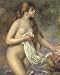 Kunstreproduktion: Pierre Auguste Renoir, Bather with long hair, c.1895, 64 x 80