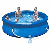 Intex Easy Set 10' X 30" Swimming Pool with Filter Pump & Setup Video