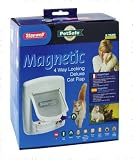 Latest Version Staywell Door Magnetic 4 Way Locking Cat Flap 400
