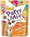 Purina Friskies Made in USA Facilities Cat Treats, Party Mix Cheezy Craze Crunch - (7) 6 oz. Pouches