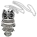 Buytra Women's Vintage Owl Pendant Necklace