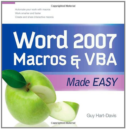 Word 2007 Macros & VBA Made Easy