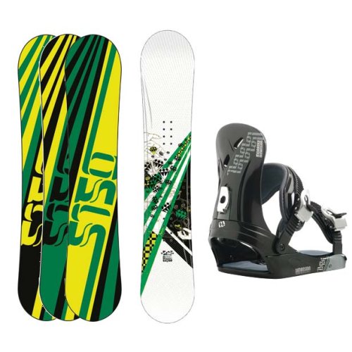 5150 Sect Snowboard Set + Bindung Morrow Dimension black Gr. L
