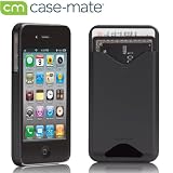 Case-Mate iPhone4 専用 カードホルダー付ハードケース ID Case マット・ブラック CM011678