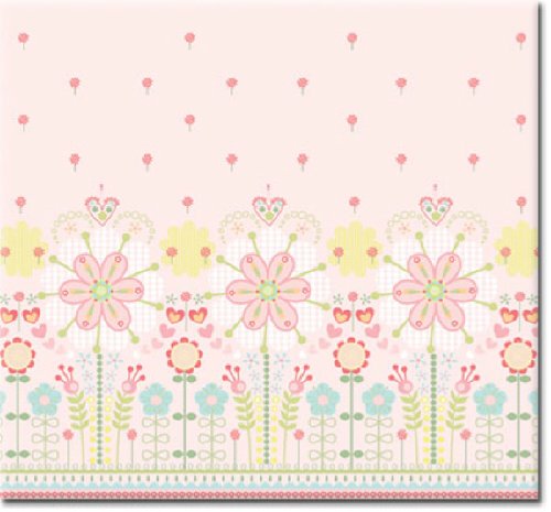 SandyLion 12-Inch by 12-Inch Baby Girl Scrapbook 