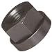 12L14 Steel Swivel Flange Nut, Black Oxide Finish, Right Hand