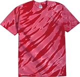 Adult Tie-Dyed Tiger Stripe T-shirt