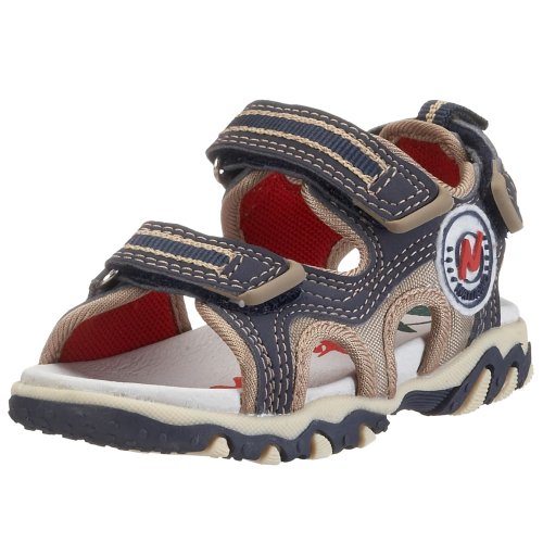 Naturino SPORT 148 0500793.01.9104, Jungen Sandalen, blau, (BLUE/SABBIA 9104)