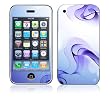 Abstract Purple Decorative Skin Cover Decal Sticker for Apple 3G iPhone / iPhone 3GS 3G S