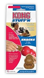 KONG Stuff'N Snacks, Peanut Butter, 7-Ounce, Small