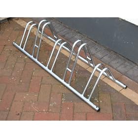 5 Bike Dual Height Cycle Rack / Stand by Bristol Tool Company