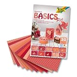 Produkt-Bild: Folia Motivblock Basics, 24x34cm, 30 Blatt, rot