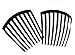 FRENCH TWIST HAIR COMB 9 THOOTH IT DELUXE 2 PCS.