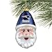New England Patriots Blown Glass Santa Cap Christmas Tree Ornament