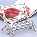 Creative Home Angles 9.5" Long Cookbook Holder