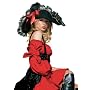 Pirate Costume Hat Lace Trim Satin Bows
