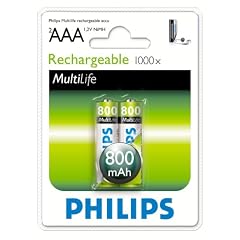 Philips Multi Life NiMH Akku AAA Micro 800 mAh 2er Pack