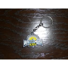 WWE WWF WRESTLEMANIA 24 KEY CHAIN NEW WM24