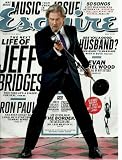 Esquire ~May 2011~ Jeff Bridges/ Evan Rachel Wood/ Ron Paul